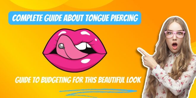 tongue piercing article