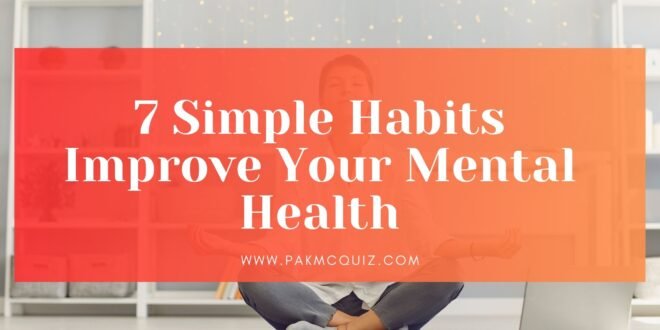 Improve Your Mental Health