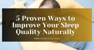 Improve Your Sleep Quality