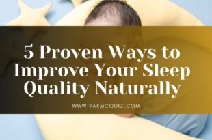 Improve Your Sleep Quality