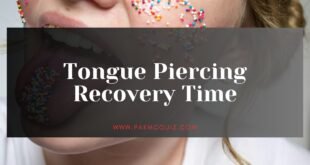 tongue piercing recovery time